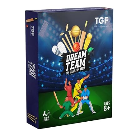 Awesome Strategy Cricket Game - Board Game for Kids, Adults and Families - 2 to 4 Players