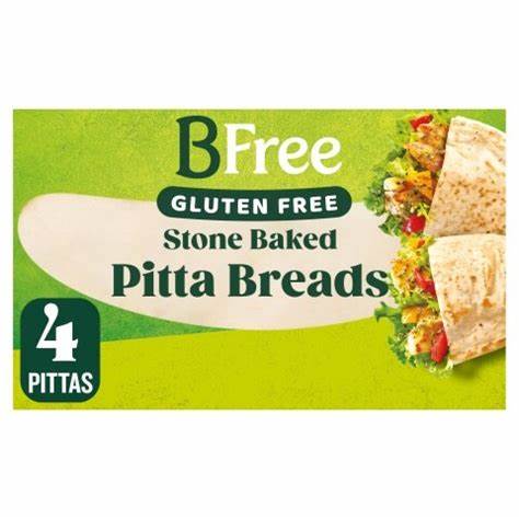 BFree Stone Baked Pitta Bread 4 pack