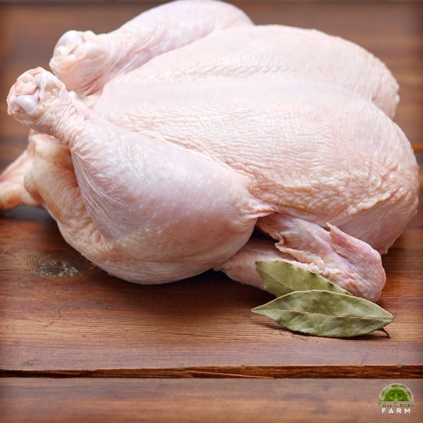 Chicken, Whole, with Giblets, Organic, Abel & Cole (1.4kg)